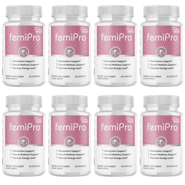 FemiPro Pills- Support a Healthy Urinary Microbiome , Overall Health - 8 Bottles