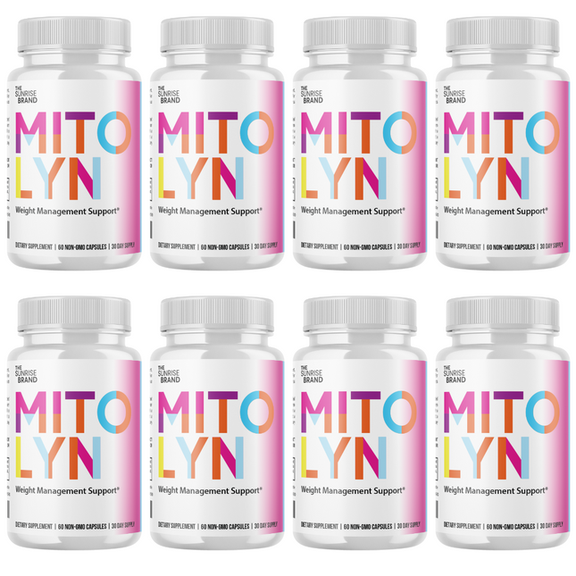 Mitolyn Advanced Weight Loss Support Mito Lyn Maximum Strength - 8 Bottles