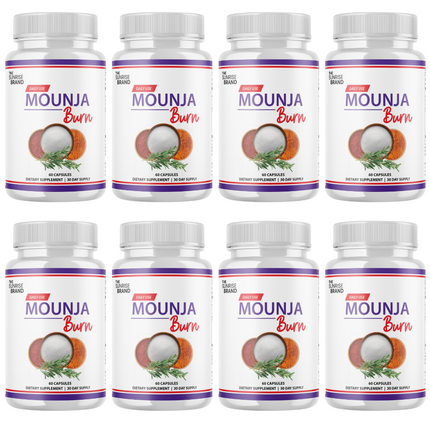 Mounja Burn Weight Loss Capsules Fat Burning - 8 Bottles