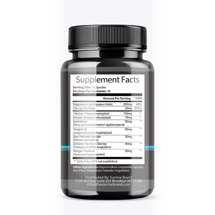 Ultimate Alpha X Male Health Pills to Boost Stamina and Energy Levels - 2 Pack