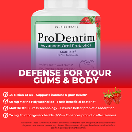 Prodentim for Gums and Teeth Health Prodentim Dental Formula - 6 Pack