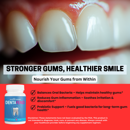 Dentafend for Teeth Supplement Dentafend Pill for Teeth - 5 Bottles 300 Capsules