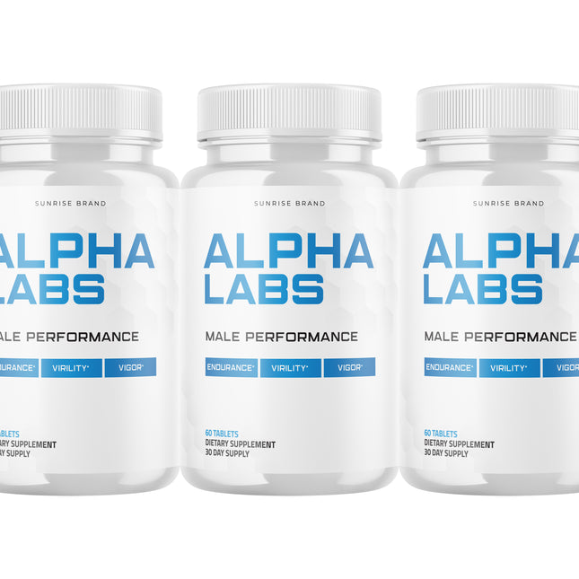 Alpha Labs Male Performance - 3 Pack