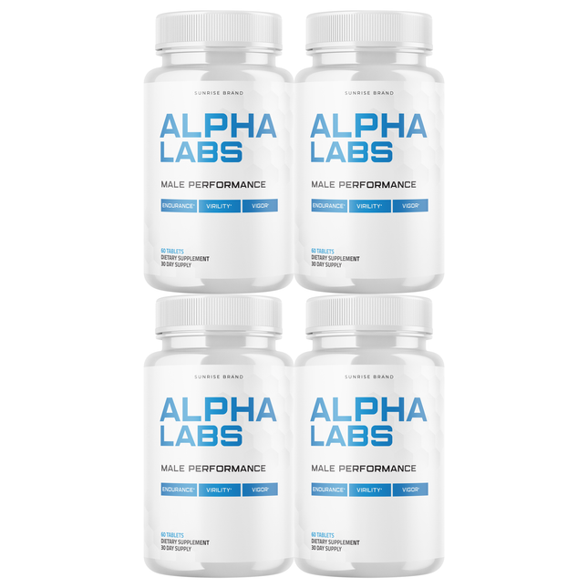 Alpha Labs Male Performance - 4 Pack