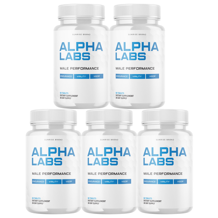 Alpha Labs Male Performance - 5 Pack