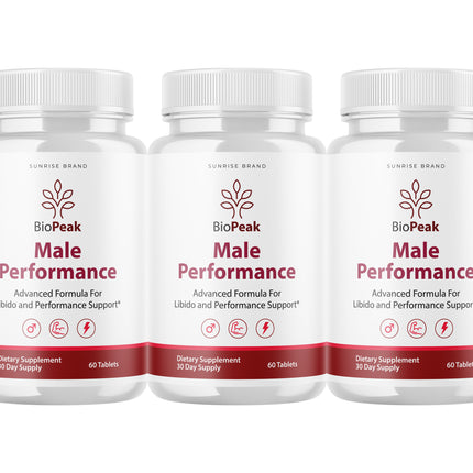 Bio Peak for Male, Bio Peak Advanced Formula Men Support Pills - 3 Pack