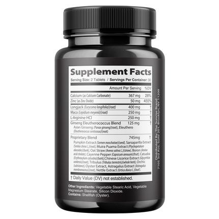 Boosted Pro Pills for Men, Supports T-Levels and Boosts Energy - 2 Pack