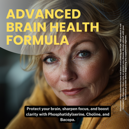 Noocube Brain Productivity Pills, Cognitive & Memory, Premium Formula - 4 Pack