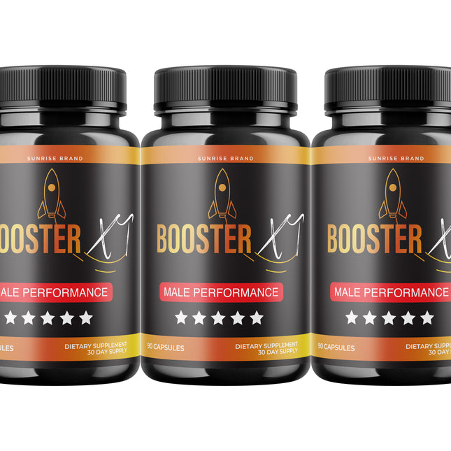 Booster XT Capsules For Men Reviews, BoosterXT ED Pills - 3 Pack