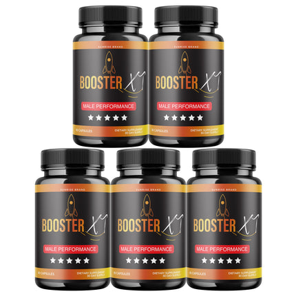 Booster XT Capsules For Men Reviews, BoosterXT ED Pills - 5 Pack