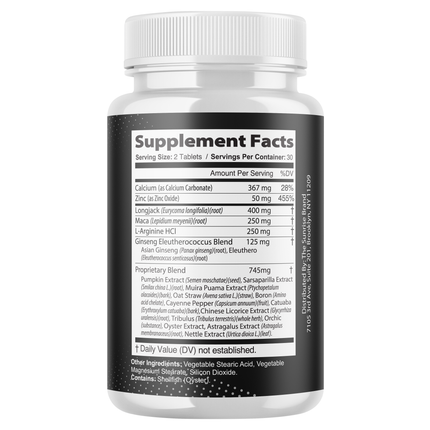 King Cobra Tablets - Support Men's Vitality and Daily Energy - 8 Pack