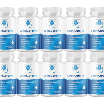 Cognicare Pro Nootropic Capsules, Cogni Care Pro Max Strength Official - 10 Pack
