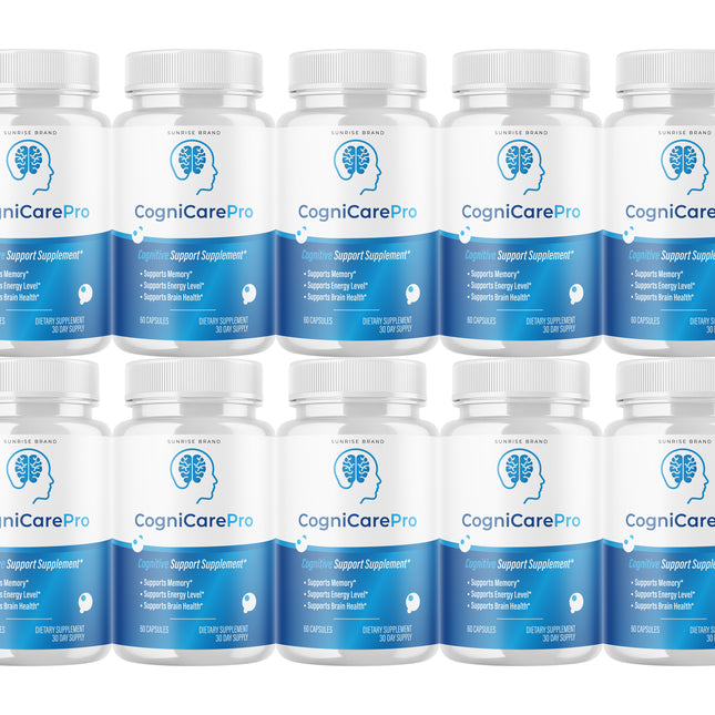 Cognicare Pro Nootropic Capsules, Cogni Care Pro Max Strength Official - 10 Pack