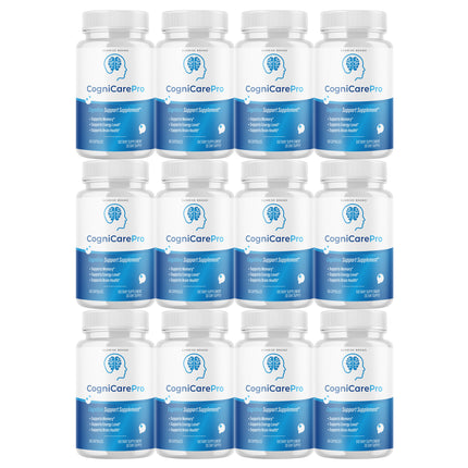 Cognicare Pro Nootropic Capsules, Cogni Care Pro Max Strength Official - 12 Pack