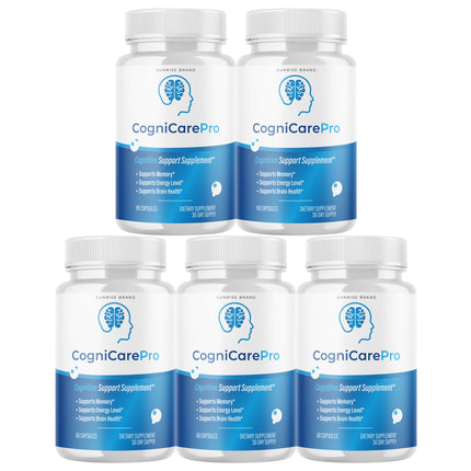 Cognicare Pro Nootropic Capsules, Cogni Care Pro Max Strength Official - 5 Pack