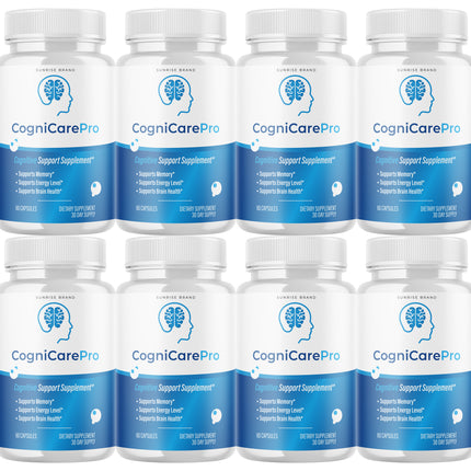 Cognicare Pro Nootropic Capsules, Cogni Care Pro Max Strength Official - 8 Pack