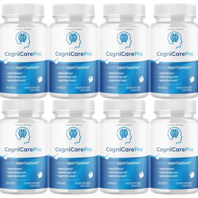 Cognicare Pro Nootropic Capsules, Cogni Care Pro Max Strength Official - 8 Pack