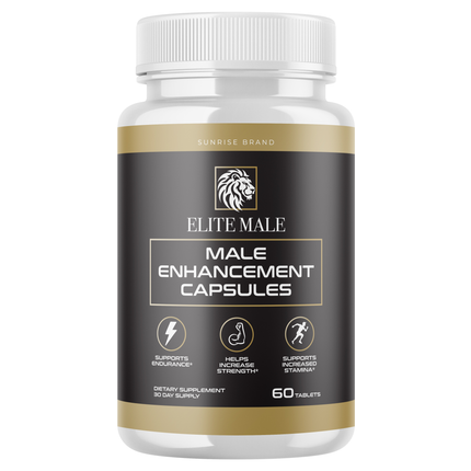 Elite Male, Performance Enhancement Formula, Maximum Energy - 60 Tablets