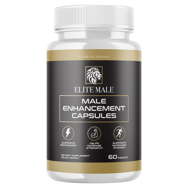 Elite Male, Performance Enhancement Formula, Maximum Energy - 60 Tablets