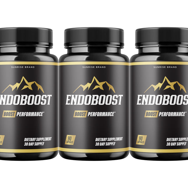 Endoboost Supplement for Men, Endo Boost Male Health Pills - 3 Pack
