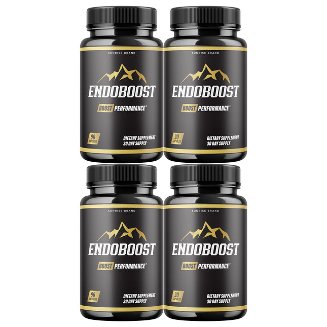 Endoboost Supplement for Men, Endo Boost Male Health Pills - 4 Pack