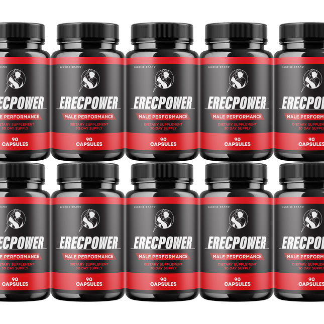Erecpower for Men, Erec Power Advance Male Support Pills - 10 Pack