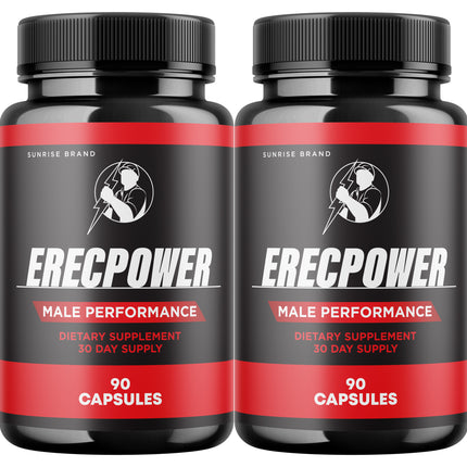 Erecpower for Men, Erec Power Advance Male Support Pills - 2 pack
