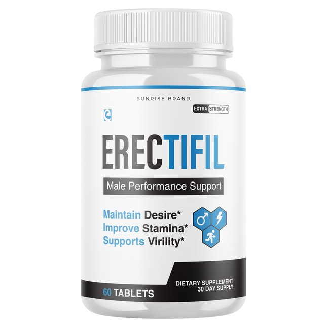 Erectifil  - Male Virility with Maximum Strength - 60 Tablets 30 Day Supply