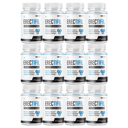 Erectifil  - Male Virility with Maximum Strength - 12 Pack