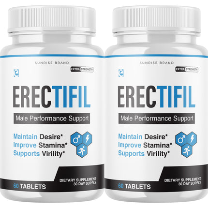 Erectifil  - Male Virility with Maximum Strength - 2 Pack