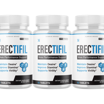 Erectifil  - Male Virility with Maximum Strength - 3 Pack