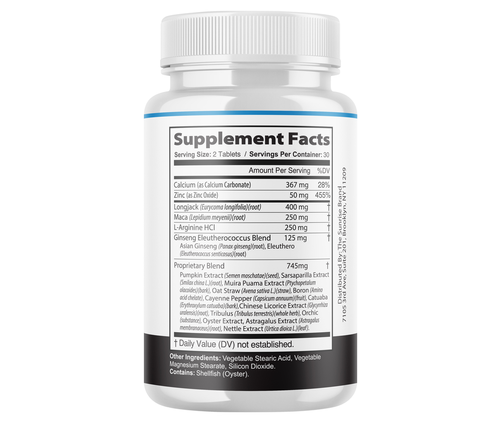 Erectifil  - Male Virility with Maximum Strength - 8 Pack