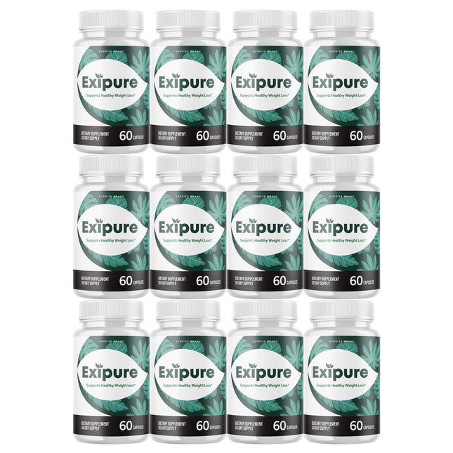 Exipure Pills, Max Strength Original Formula, Weight Management - 12 Pack