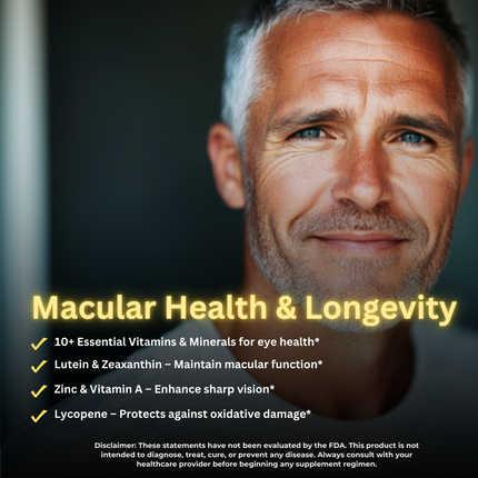 Vision Hero Advanced Vision Support 6 Bottles 360 Capsules