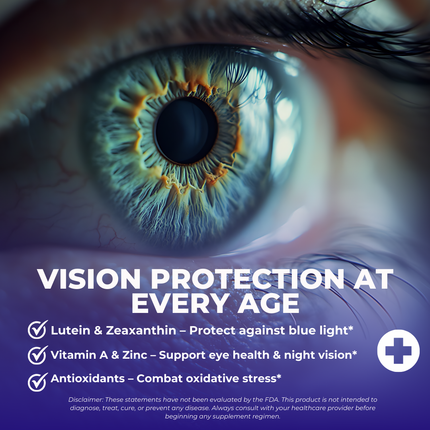 Vision Hero Advanced Vision Support 6 Bottles 360 Capsules