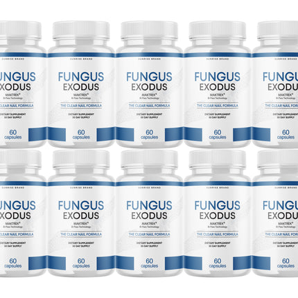 Fungus Exodus The Clear Nail Formula Pills, Fungus Nails Probiotic - 10 Pack
