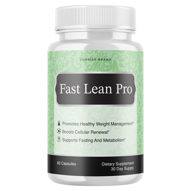 Fast Lean Pro Capsules - Fast Lean Pro Dietary Supplement - 60 Capsules
