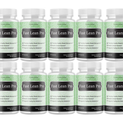 Fast Lean Pro Capsules - Fast Lean Pro Dietary Supplement - 10 Pack