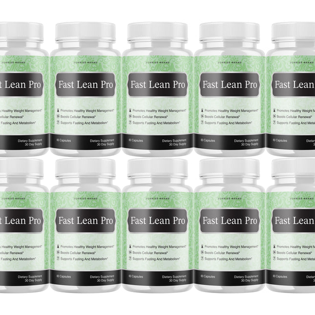 Fast Lean Pro Capsules - Fast Lean Pro Dietary Supplement - 10 Pack