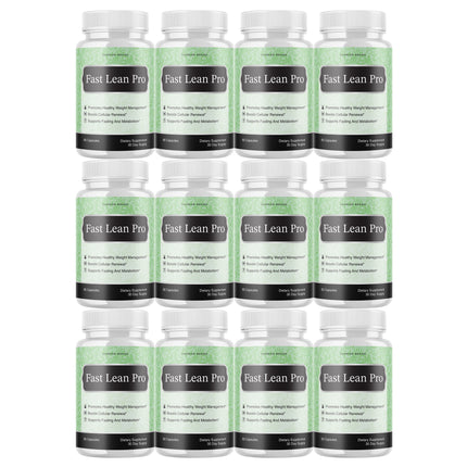 Fast Lean Pro Capsules - Fast Lean Pro Dietary Supplement - 12 Pack