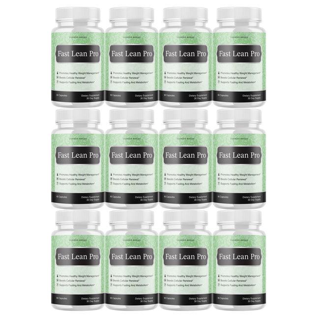 Fast Lean Pro Capsules - Fast Lean Pro Dietary Supplement - 12 Pack