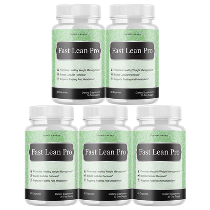 Fast Lean Pro Capsules - Fast Lean Pro Dietary Supplement - 5 Pack
