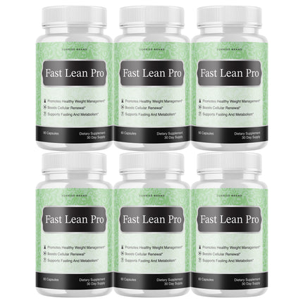 Fast Lean Pro Capsules - Fast Lean Pro Dietary Supplement - 6 Pack
