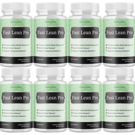 Fast Lean Pro Capsules - Fast Lean Pro Dietary Supplement - 8 Pack