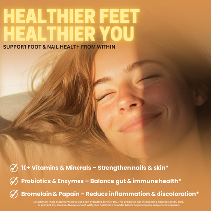 Fungus Exodus The Clear Nail Formula Pills, Fungus Nails Probiotic - 2 Pack