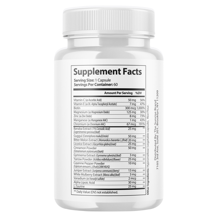 Glycofree Glycogen Blood Vessel Cleaner - Promotes Healthy Vessels - 12 Pack