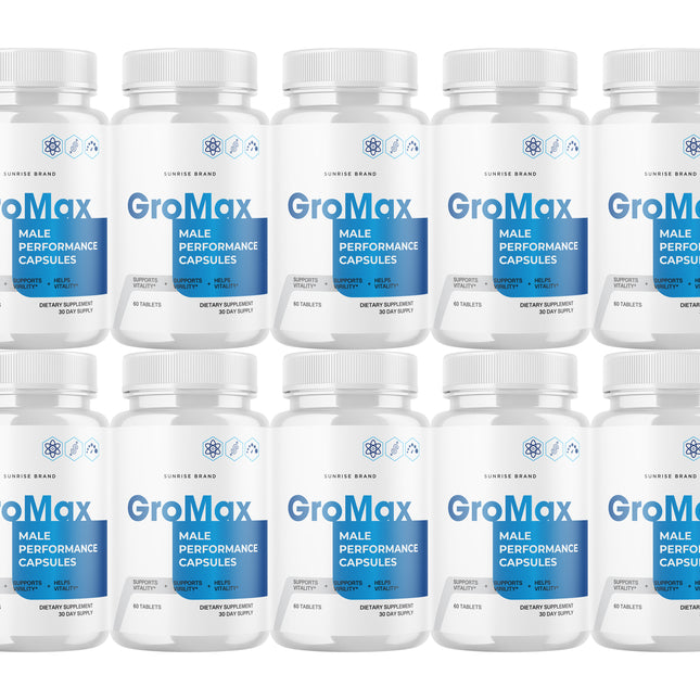 Gro Max Male Performance Capsules - 10 Pack