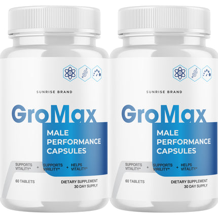 Gro Max Male Performance Capsules - 2 Pack
