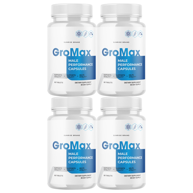 Gro Max Male Performance Capsules - 4 Pack