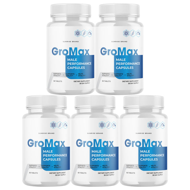 Gro Max Male Performance Capsules - 5 Pack
